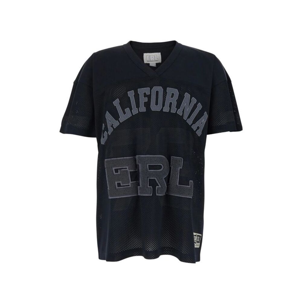 Erl Black T-Shirts & Vests - T-Shirts Men